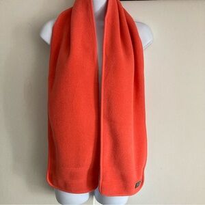 L.L. Bean Cozy Warm Soft Unisex Polartec Fleece Salmon Scarf 60” Long x 9” Wide